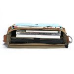 Wholesale Tri-Color Canvas Messenger Bag